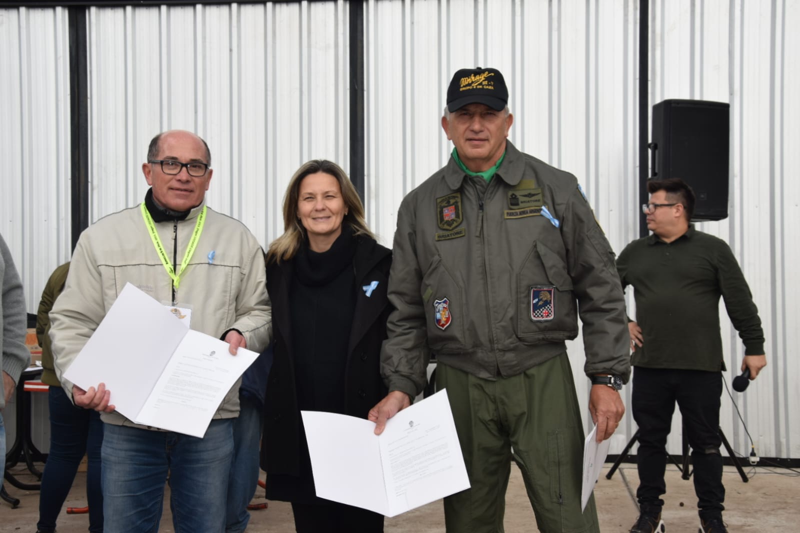 MARÍA JOSÉ GENTILE PARTICIPÓ DEL GRAN EVENTO AERONÁUTICO DESARROLLADO POR EL AERO CLUB